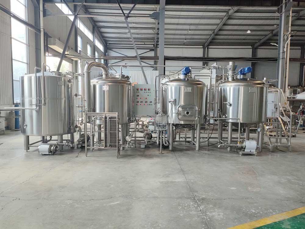 20 HL Stainless steel brewhouse